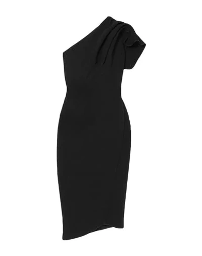Maticevski Midi Dresses In Black