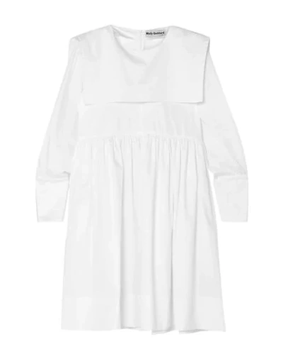 Molly Goddard Midi Dresses In White