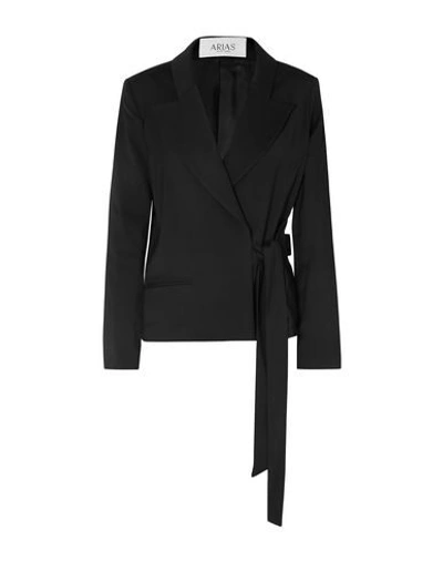 Arias Suit Jackets In Black