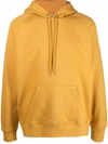 Carhartt Yellow Velvet Hoodie Sweatshirt