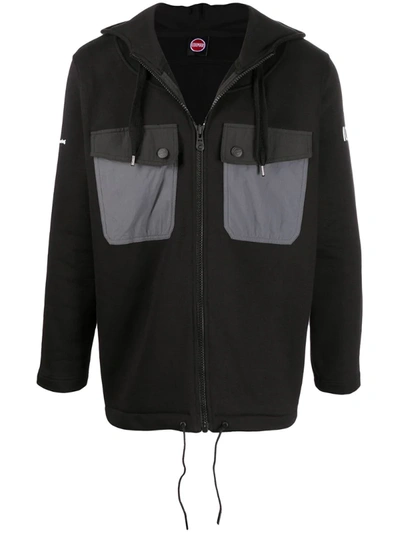 White Mountaineering Contrast-pocket Jacket In Black