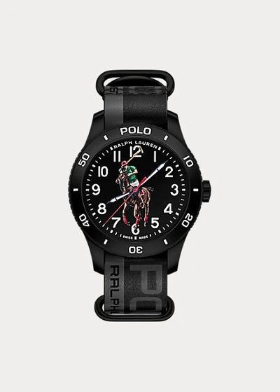 Ralph Lauren Polo Sport Watch Black Dial
