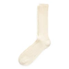 Polo Ralph Lauren Rib-knit Cotton Trouser Socks In Ivory