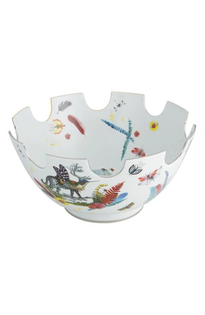 Christian Lacroix Caribe Serving Bowl In White