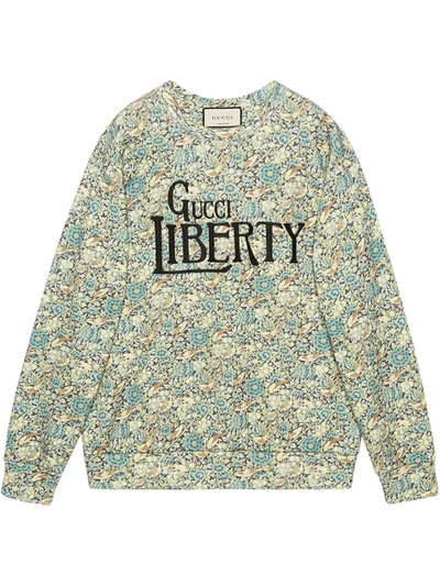Gucci liberty sweatshirt sale