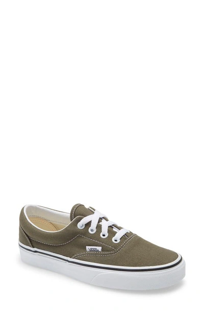 Vans Era Sneakers In Green-multi In Grape Leaf/ True White