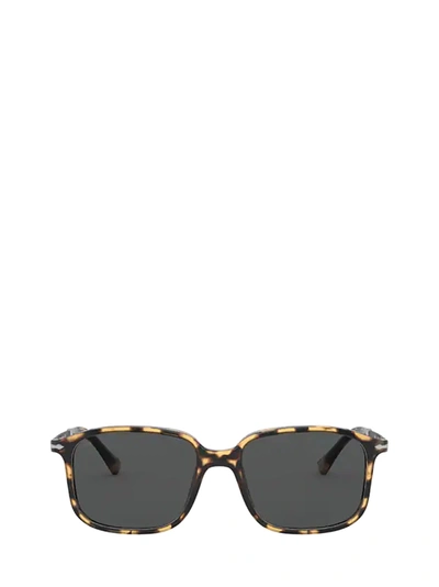 Persol Po3246s Brown &amp; Beige Tortoise Sunglasses In Grey
