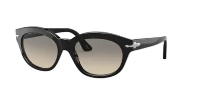 Persol Po3250s Black Female Sunglasses In Grey Gradient