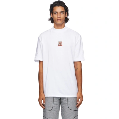 Boramy Viguier Patch-detail Short-sleeve T-shirt In White