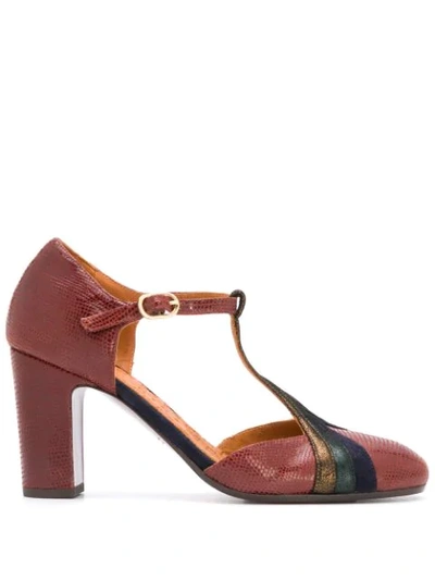 Chie Mihara Walki Sandals In Brown Leather