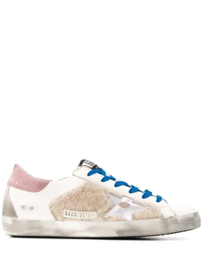 Golden Goose Multi-panel Design Low-top Sneakers In White