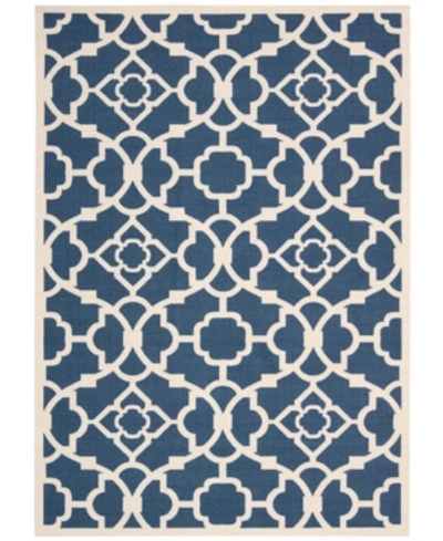 Long Street Looms Shady Brights Sha04 Azure 5'3" X 7'5" Outdoor Area Rug In Lapis