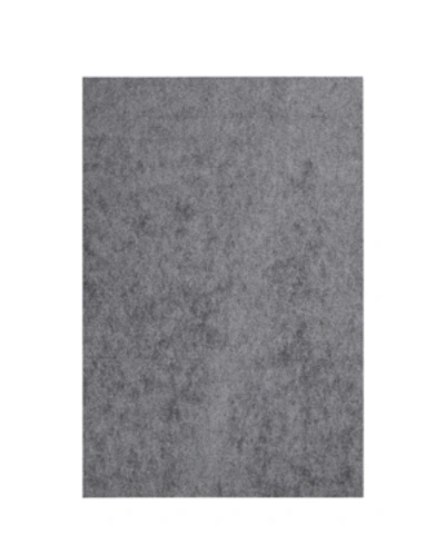 Karastan Dual Surface Thin Lock Rug Pad Area Rug, 6' X 9' In Gray