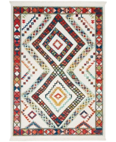 Nourison Navajo Nav02 White 5'3" X 7'6" Area Rug