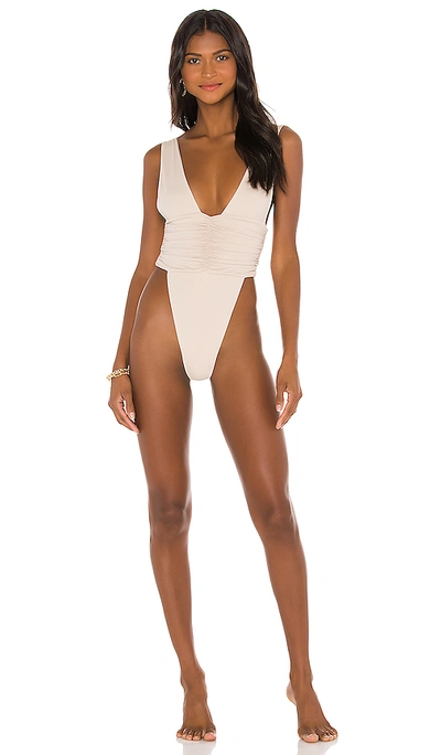 Riot Swim Echo One Piece In White