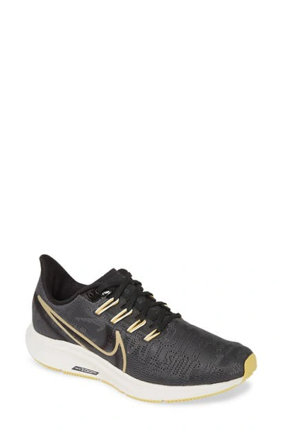 Nike Air Zoom Pegasus 36 Premium Women's Running Shoe (dark Smoke Grey) - Clearance Sale In Dark Smoke Grey/ Grey/ Black