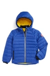 Canada Goose Kids' Sherwood Hooded Packable Jacket In Pacific Blue
