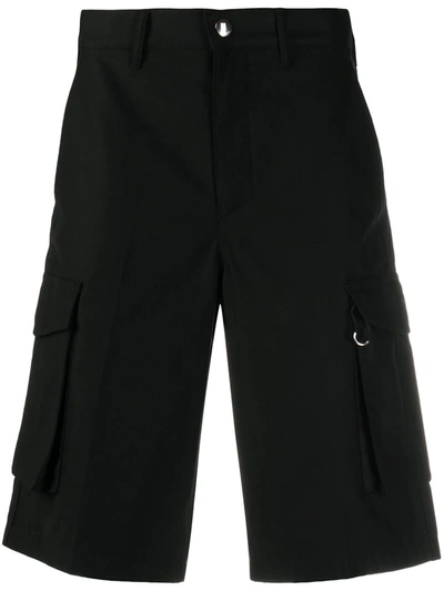 Givenchy Oversized Pocket-style Cargo Shorts In Black