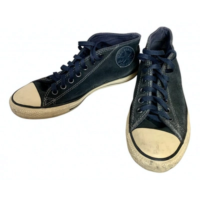 Pre-owned Converse Trainers In Blue