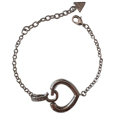 Pre-owned Guess Silver Metal Bracelet