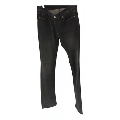 Pre-owned Zadig & Voltaire Trousers In Black