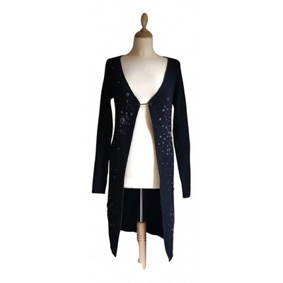 Pre-owned Stella Forest Wool Cardigan In Black
