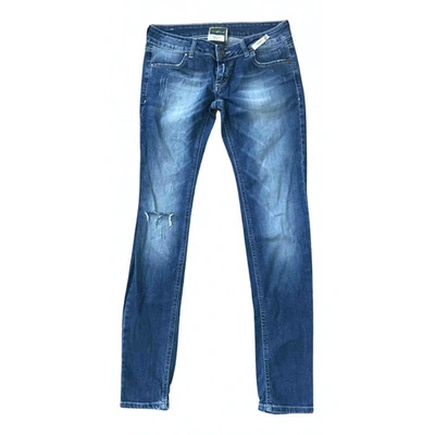 Pre-owned Ottod'ame Slim Jeans In Blue