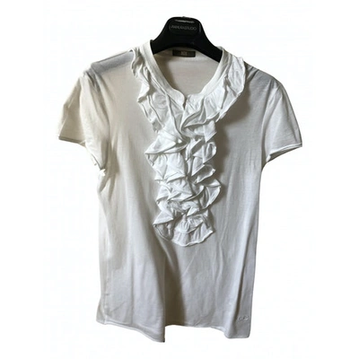 Pre-owned Iceberg White Cotton Top