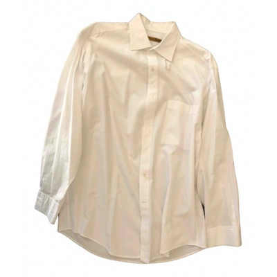 Pre-owned Donna Karan Shirt In White
