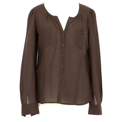 Pre-owned Comptoir Des Cotonniers Shirt In Brown