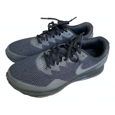 Pre-owned Nike Zoom Cloth Trainers In Anthracite