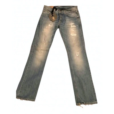 Pre-owned Dondup Slim Jean In Blue