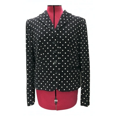 Pre-owned Moschino Cheap And Chic Black Cotton Jacket