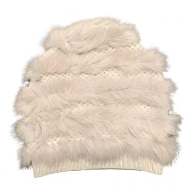 Pre-owned Pinko Wool Beanie In Other