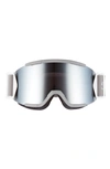 Smith Squad 180mm Chromapop(tm) Snow Goggles In Cloudgrey/ Sun Platinum Mirror