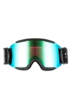 Smith Squad 180mm Chromapop(tm) Snow Goggles In Black/ Everyday Green Mirror