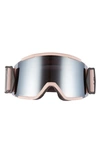 Smith Squad Xl 185mm Snow Goggles In Rock Salt / Tannin/ Platinum