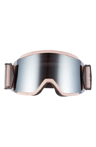 Smith Squad Xl 185mm Snow Goggles In Rock Salt / Tannin/ Platinum