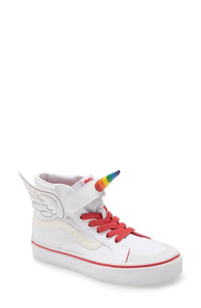 Vans Kids' Flying Sk8-hi Reissue 138 V Sneaker In Rainbow/ True