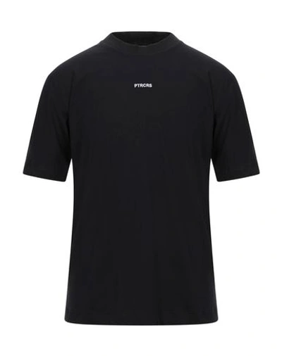 Ptrcrs By Christian Petrini T-shirt In Black