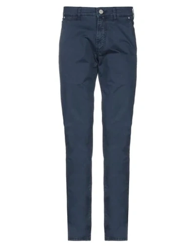 E.marinella Pants In Dark Blue