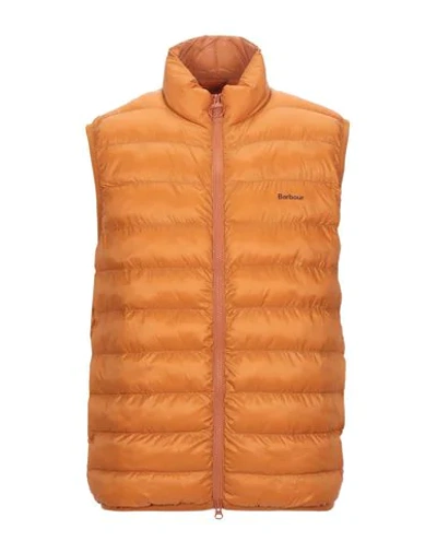 Barbour Down Jackets In Orange