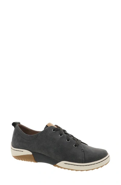 Dansko Renae Sneaker In Black Nappa Leather