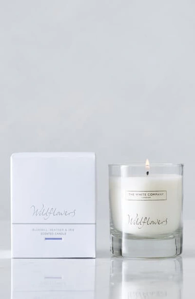 The White Company Scented Candle In Wildflowers