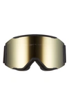 Smith Squad Mag™ 190mm Chromapop™ Snow Goggles In Black/ Sun Black Gold Mirror