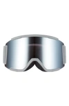 Smith Squad Xl 190mm Special Fit Snow Goggles In Cloudgrey/ Sun Platinum Mirror