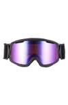 Smith Riot 180mm Chromapop™ Snow/ski Goggles In Black/ Everyday Violet Mirror