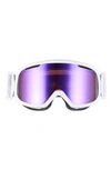 Smith Riot 180mm Chromapop™ Snow/ski Goggles In White Florals/ Everyday Violet