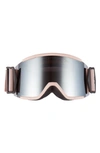 Smith Squad Xl 190mm Special Fit Snow Goggles In Rock Salt / Tannin/ Platinum