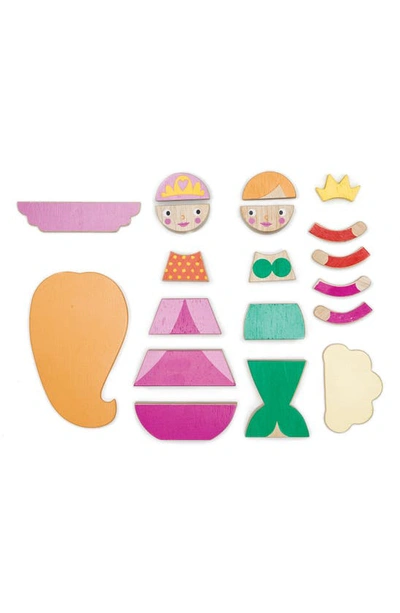 Tender Leaf Toys Kids' Princess Magblocs Toy Set In Pink